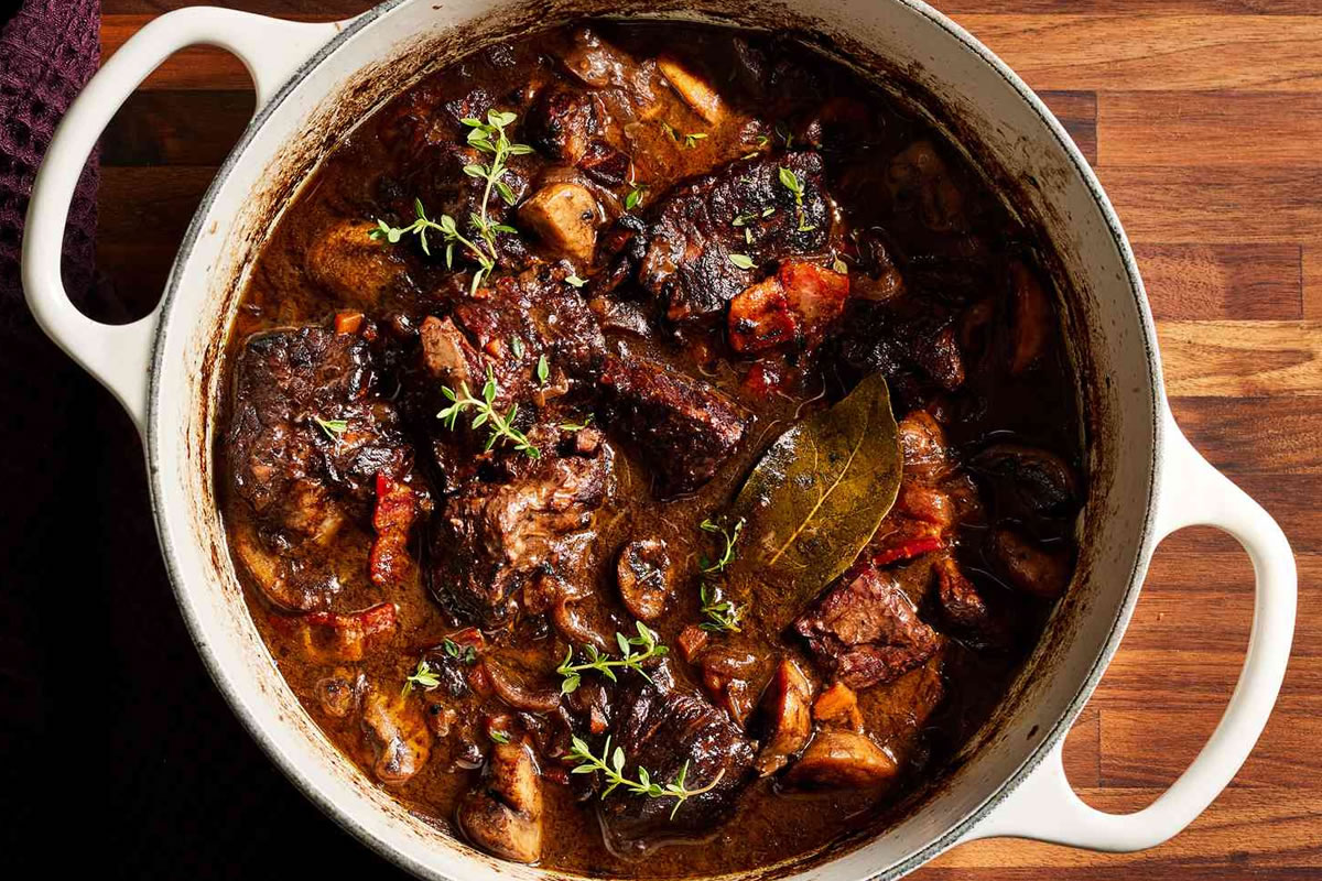 Receita Boeuf Bourguignon