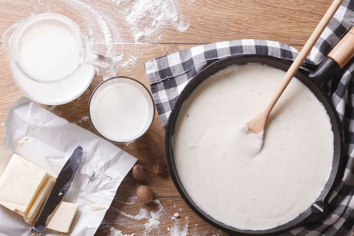 Receita de Molho Béchamel Clássico do Chef Moisés Costa