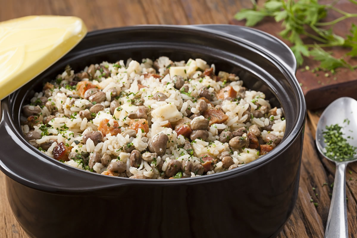 Receita Baião de Dois Tradicional do Chef Moisés Costa