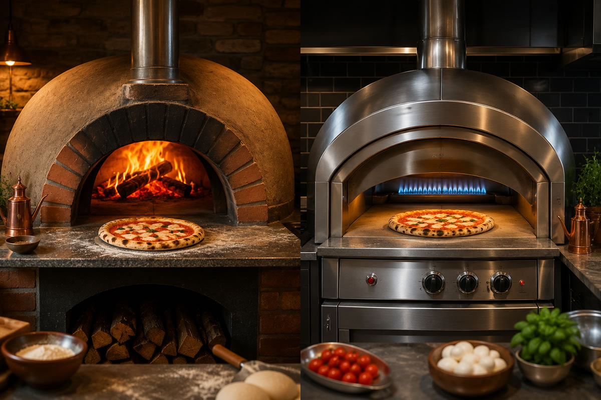 Forno a Lenha ou Forno a Gás: Qual a Verdadeira Diferença na Pizza?