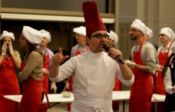 Oficina de Pizza com Buffet