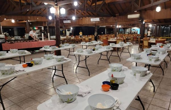 Oficina de Pizza com Buffet